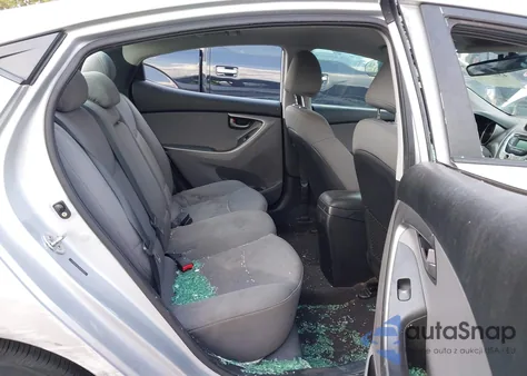 2011 Hyundai Elantra Gls from USA, damaged, VIN 5NPDH4AE2BH035818